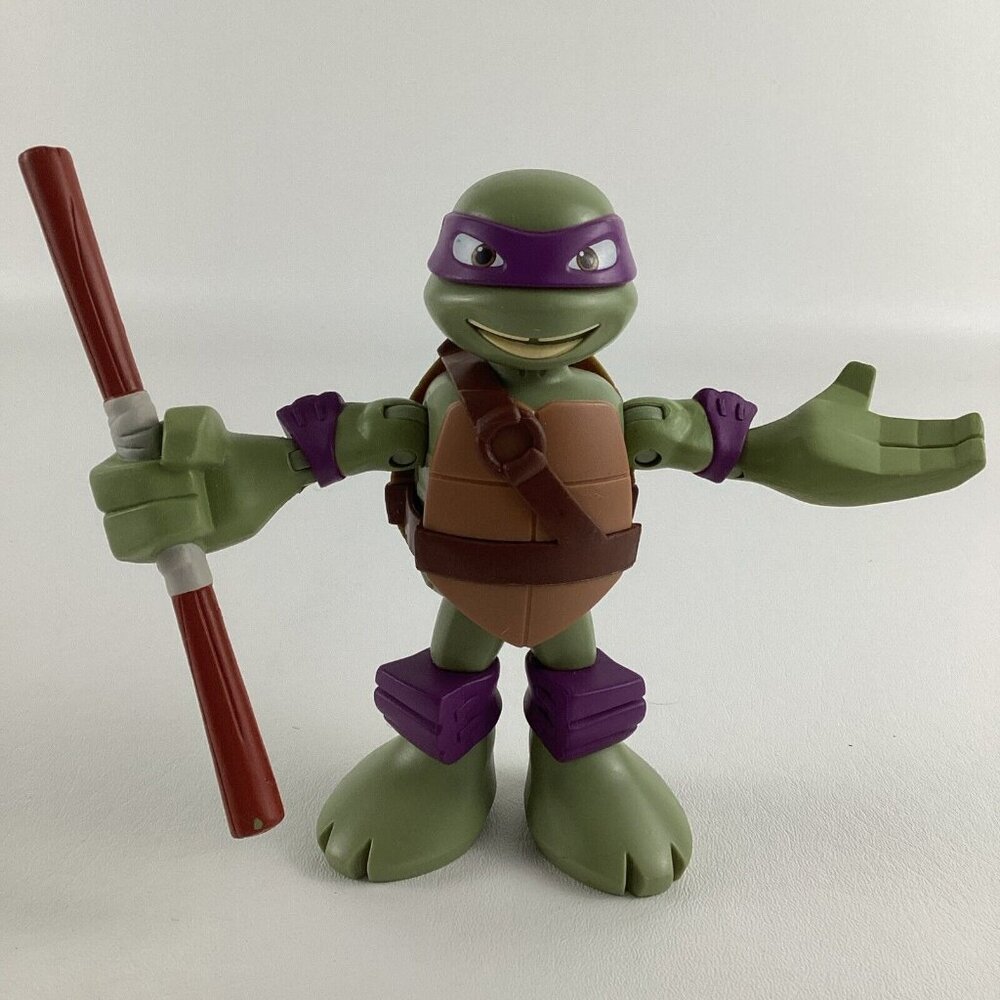 Teenage Mutant Ninja Turtles Donatello 6" Action Figure Half Shell Hero Playmate